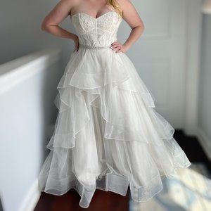 Helen Miller Tiered Layered Bridal Gown